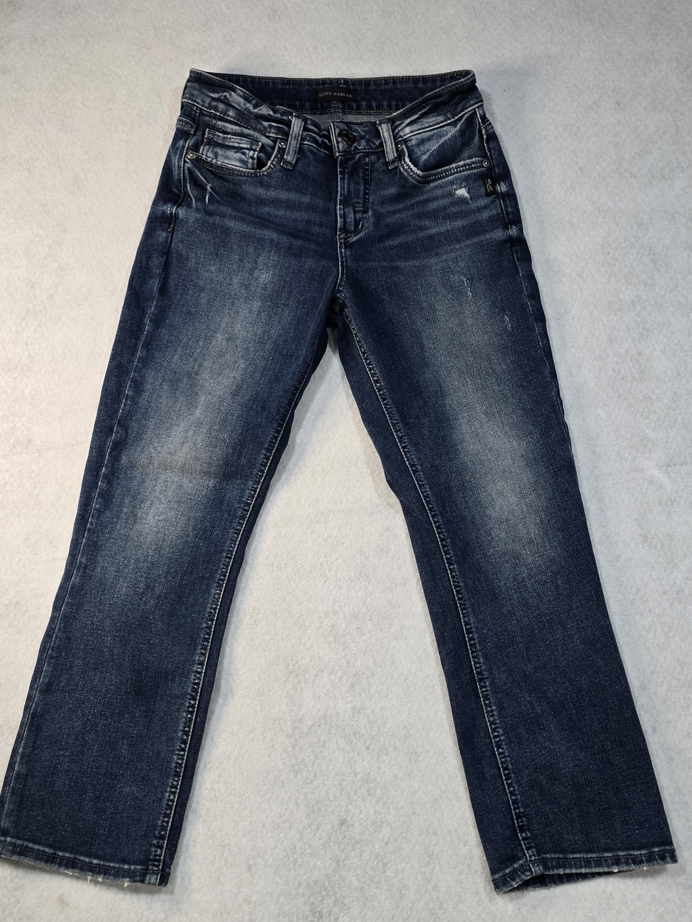 Silver Jeans Dark Blue Capri Jeans